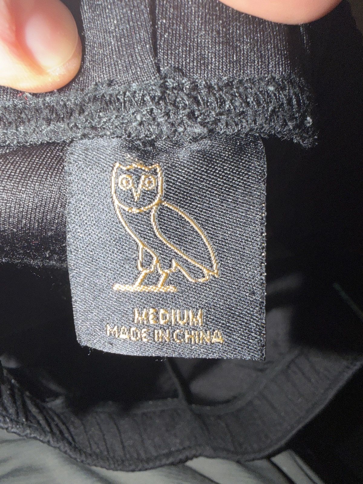 Drake OVO REFLECTIVE PIPING PANTS BLACK SIZE MEDIUM Size US 33 - 3 Thumbnail
