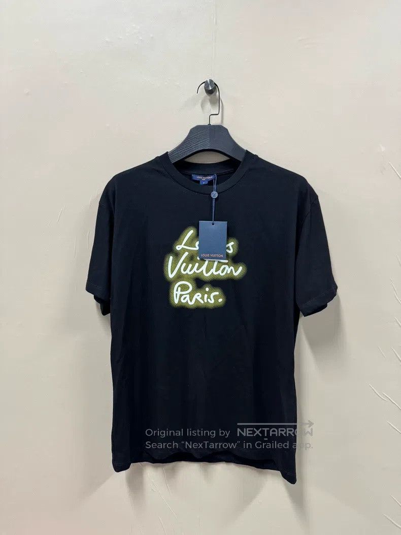 Louis Vuitton Louis Vuitton Neon logo cotton SS25 regular T-shirt Size US S / EU 44-46 / 1 - 1 Thumbnail