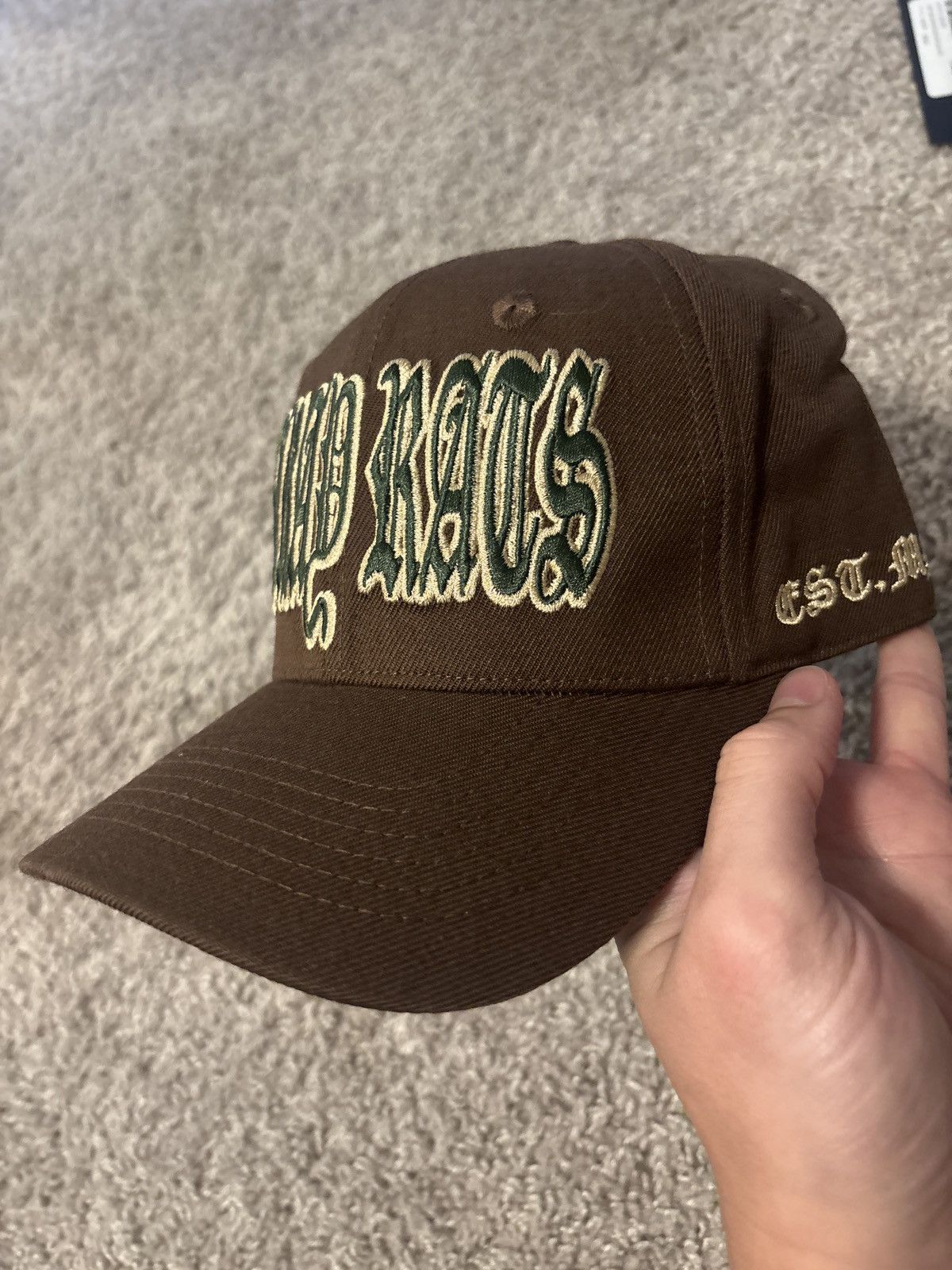Stray Rats Hat in Brown, Men's — image 4 of 5