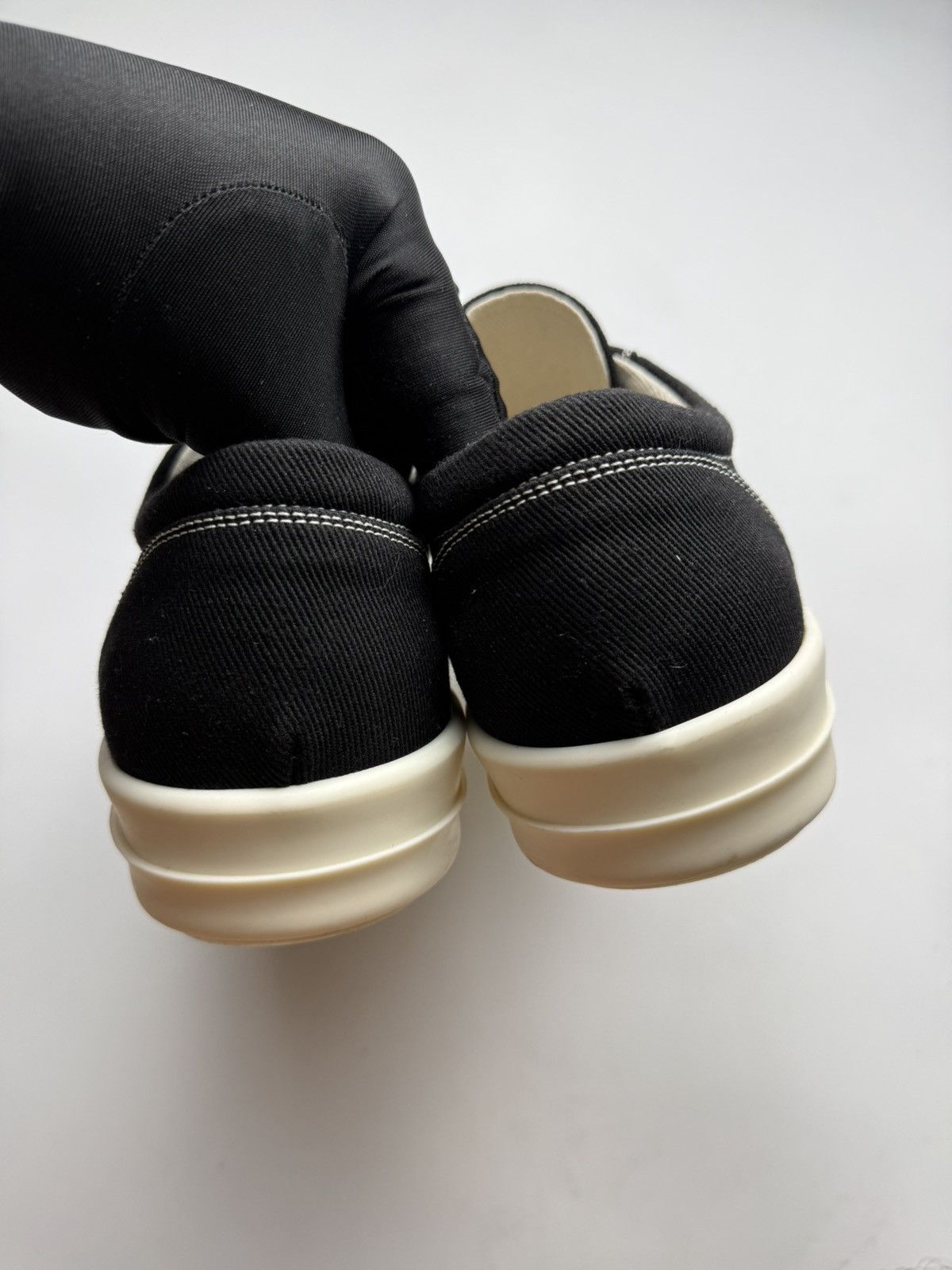 Rick Owens Drkshdw Rick Owens Drkshdw Laceless Vans Size US 10 / EU 43 - 4 Thumbnail