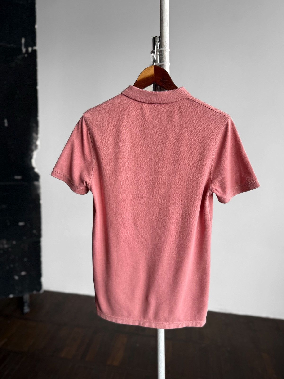 Allsaints AllSaints Mens Pink Polo Shirt Original Logo Short Sleeve Size US XS / EU 42 / 0 - 3 Thumbnail