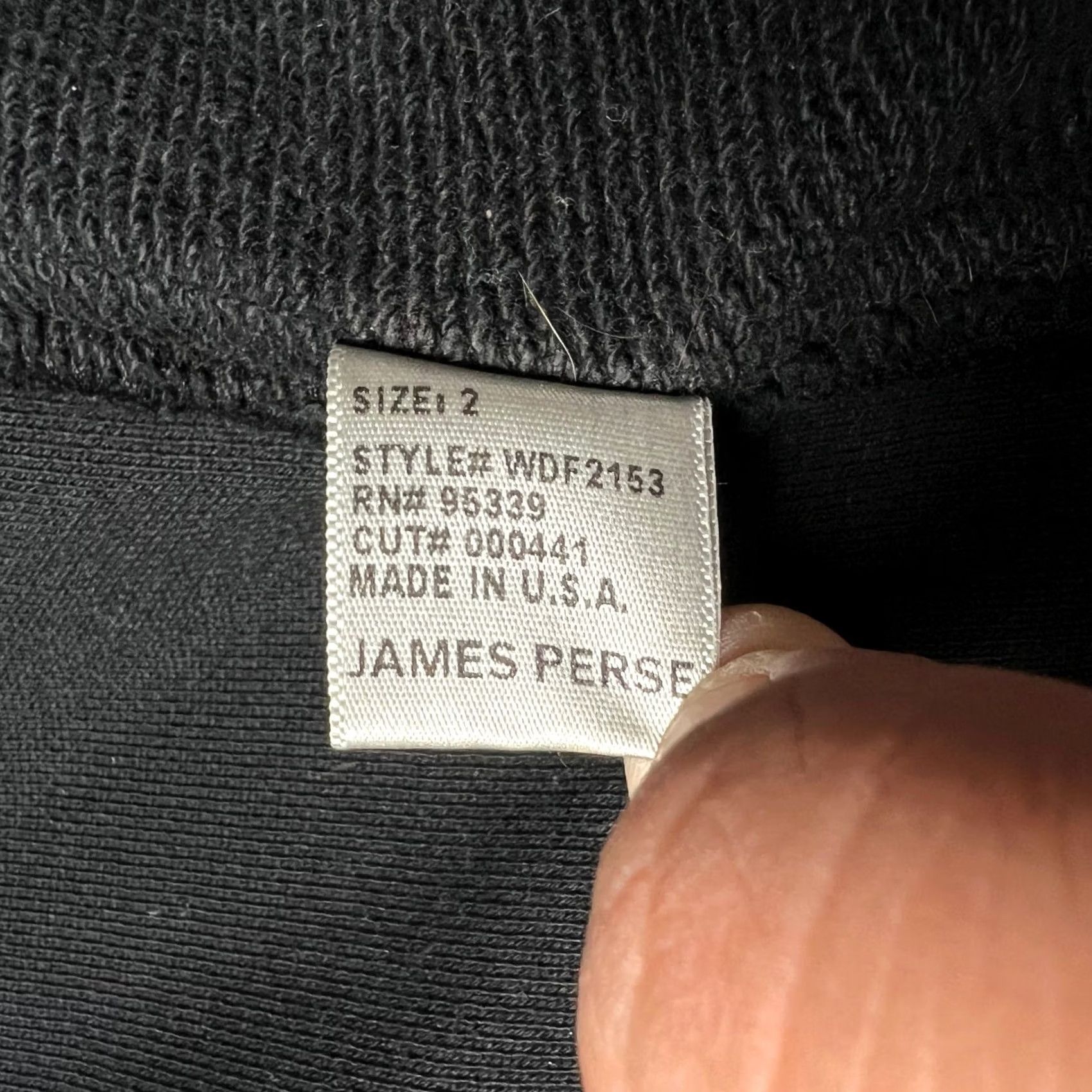James Perse James Perse Double Breasted Blazer Jacket Womens 2 Black Cotton Coat USA Made Size XS / US 0-2 / IT 36-38 - 5 Thumbnail