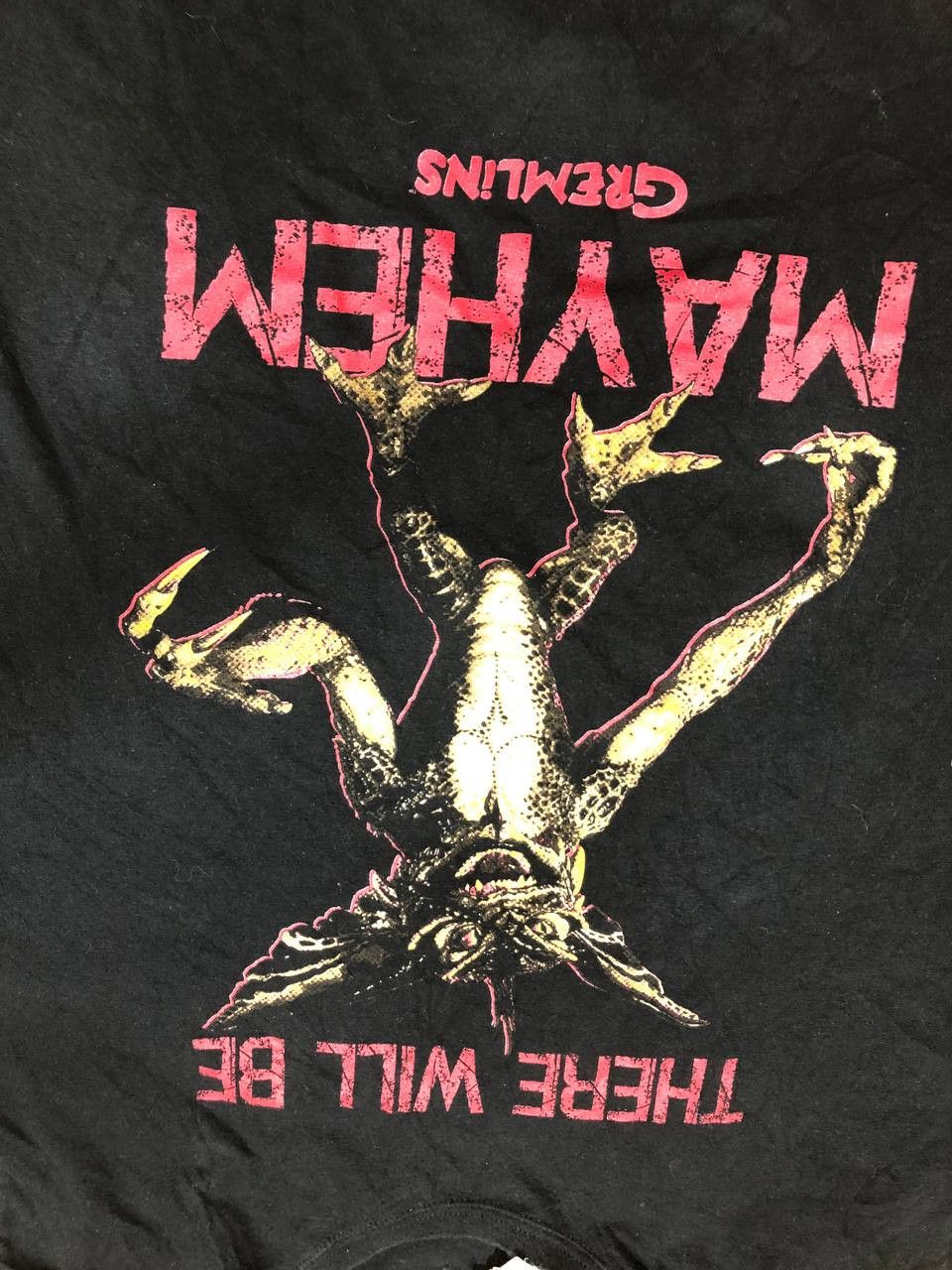 Vintage Vintage Gremlins T-shirt Big Graphic Logo Y2K Ultra Rare Size US XXL / EU 58 / 5 - 5 Thumbnail