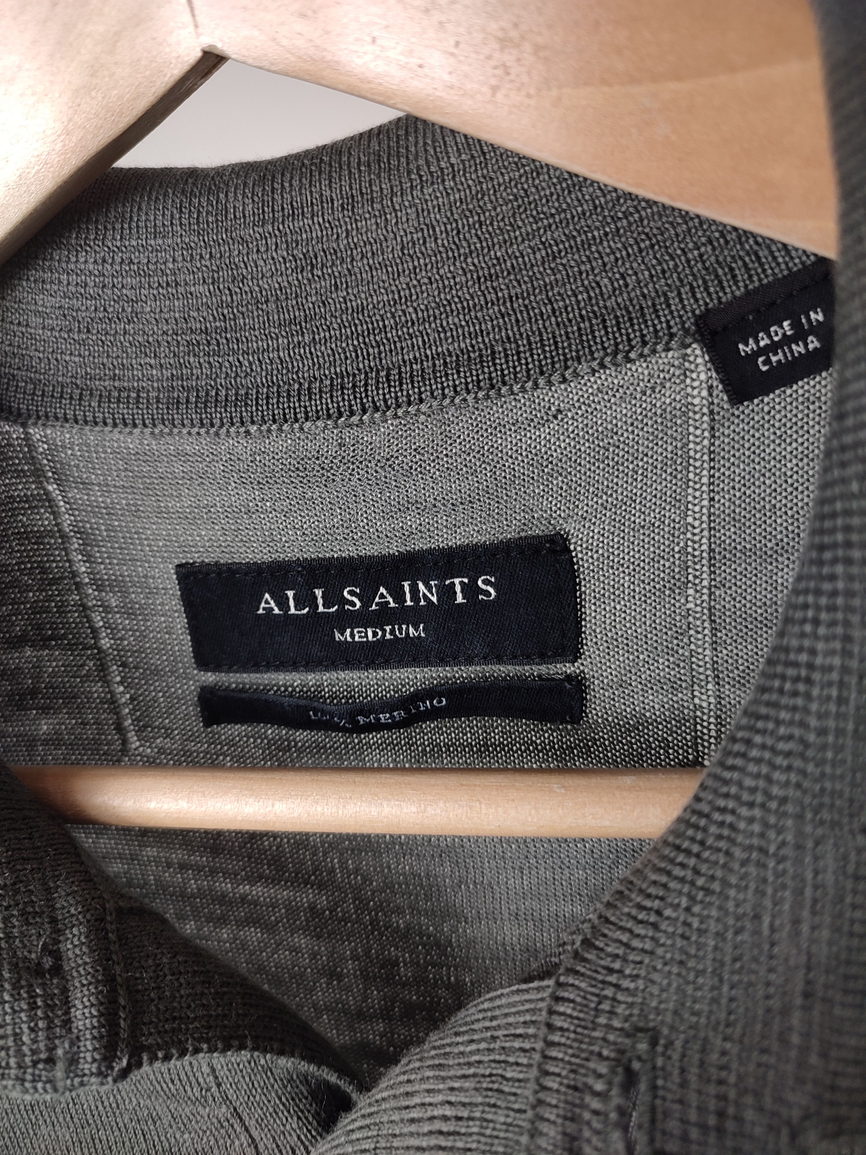 Allsaints Allsaints Merino Wool Sweater Size US L / EU 52-54 / 3 - 8 Thumbnail
