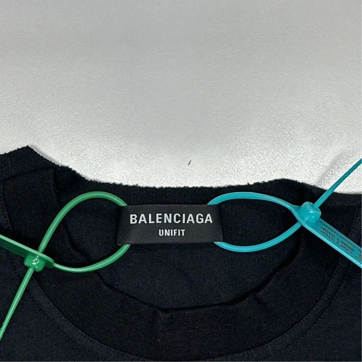 Balenciaga Balenciaga Logo Print Oversized T-Shirt 0079-2507 Size US M / EU 48-50 / 2 - 2 Thumbnail
