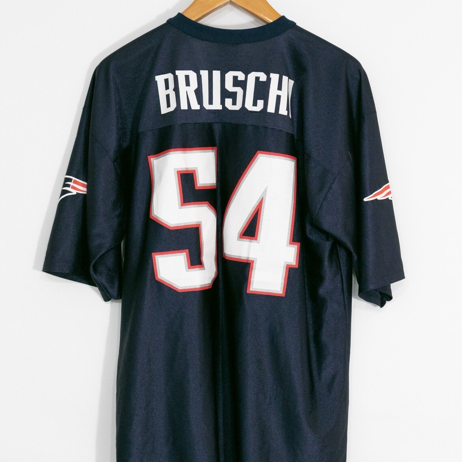 NFL × Vintage Vintage New England Patriots Jersey L - Y2K Faded Distressed Size US L / EU 52-54 / 3 - 6 Thumbnail