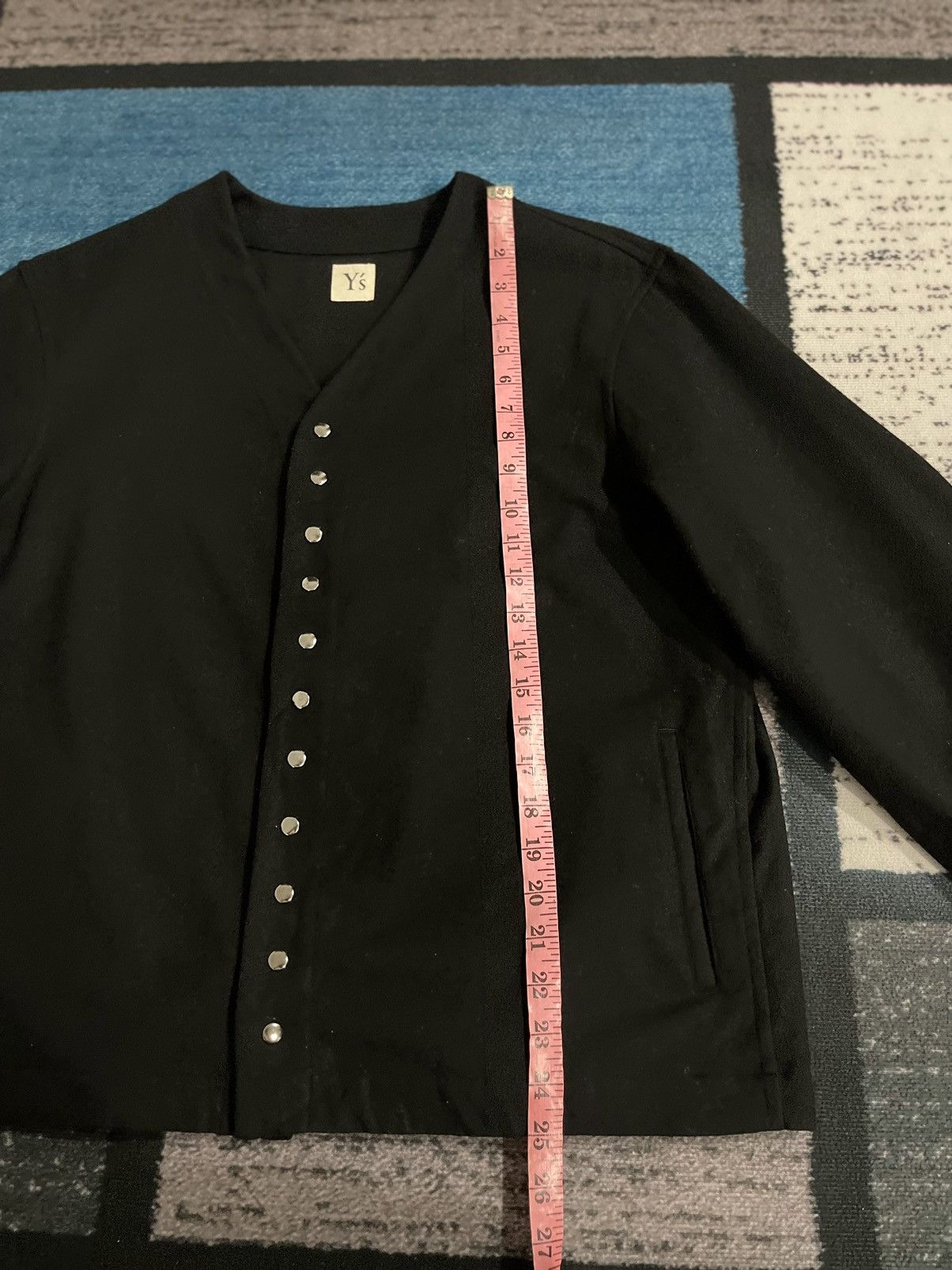 Yohji Yamamoto Vintage Yohji Yamamoto cardigan wool jacket Size US L / EU 52-54 / 3 - 15 Thumbnail