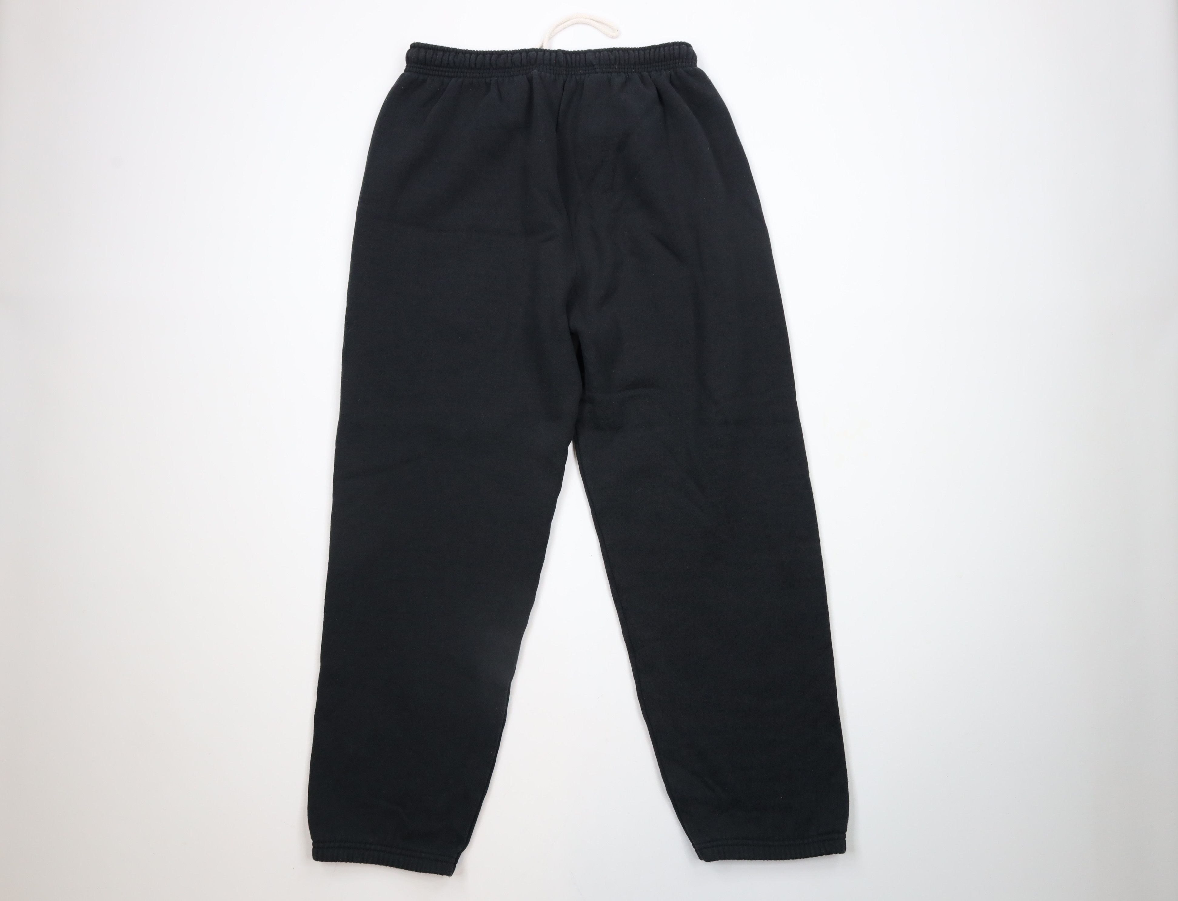Vintage Vintage 90s Streetwear Heavyweight Sweatpants Black USA Size US 36 / EU 52 - 8 Thumbnail