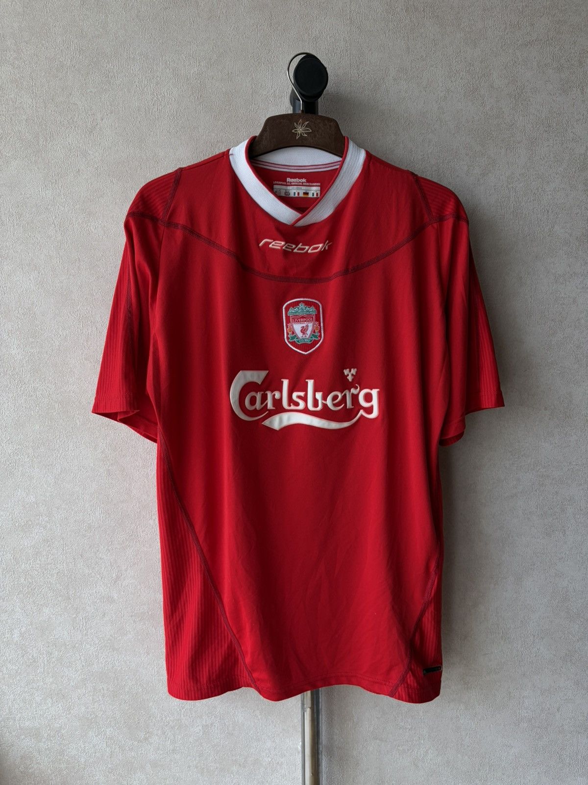 Reebok Reebok Liverpool 2002-2003 Home Soccer Football Shirt Jersey Size US L / EU 52-54 / 3 - 1 Thumbnail