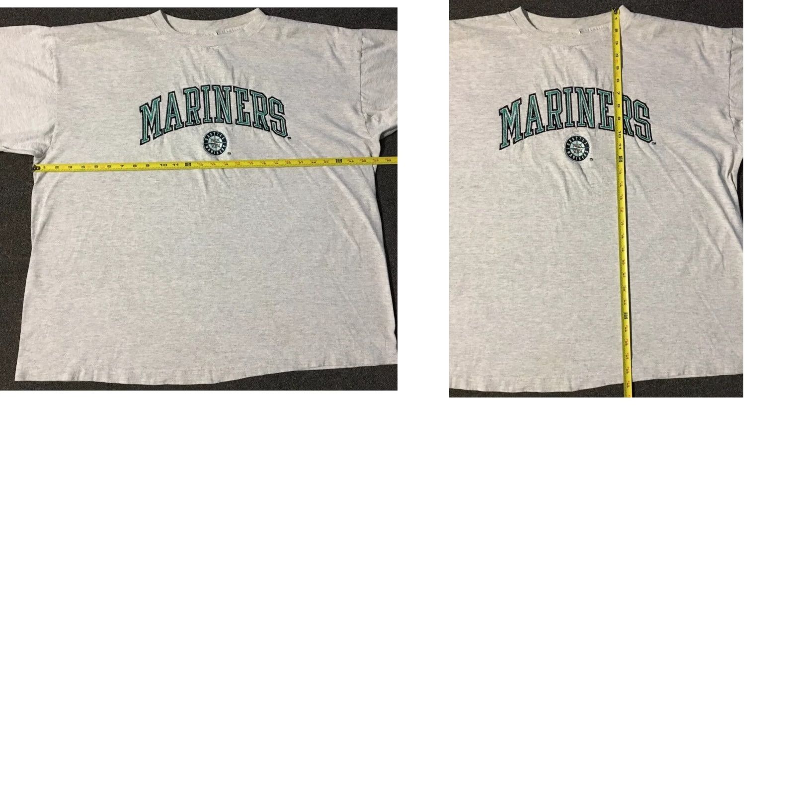 Vintage VINTAGE Seattle Mariners Shirt MLB Grunge 90s XL Green Ken Griffey Jr. Track Embroidered Men XL Baseball Shirt Size US XL / EU 56 / 4 - 10 Thumbnail
