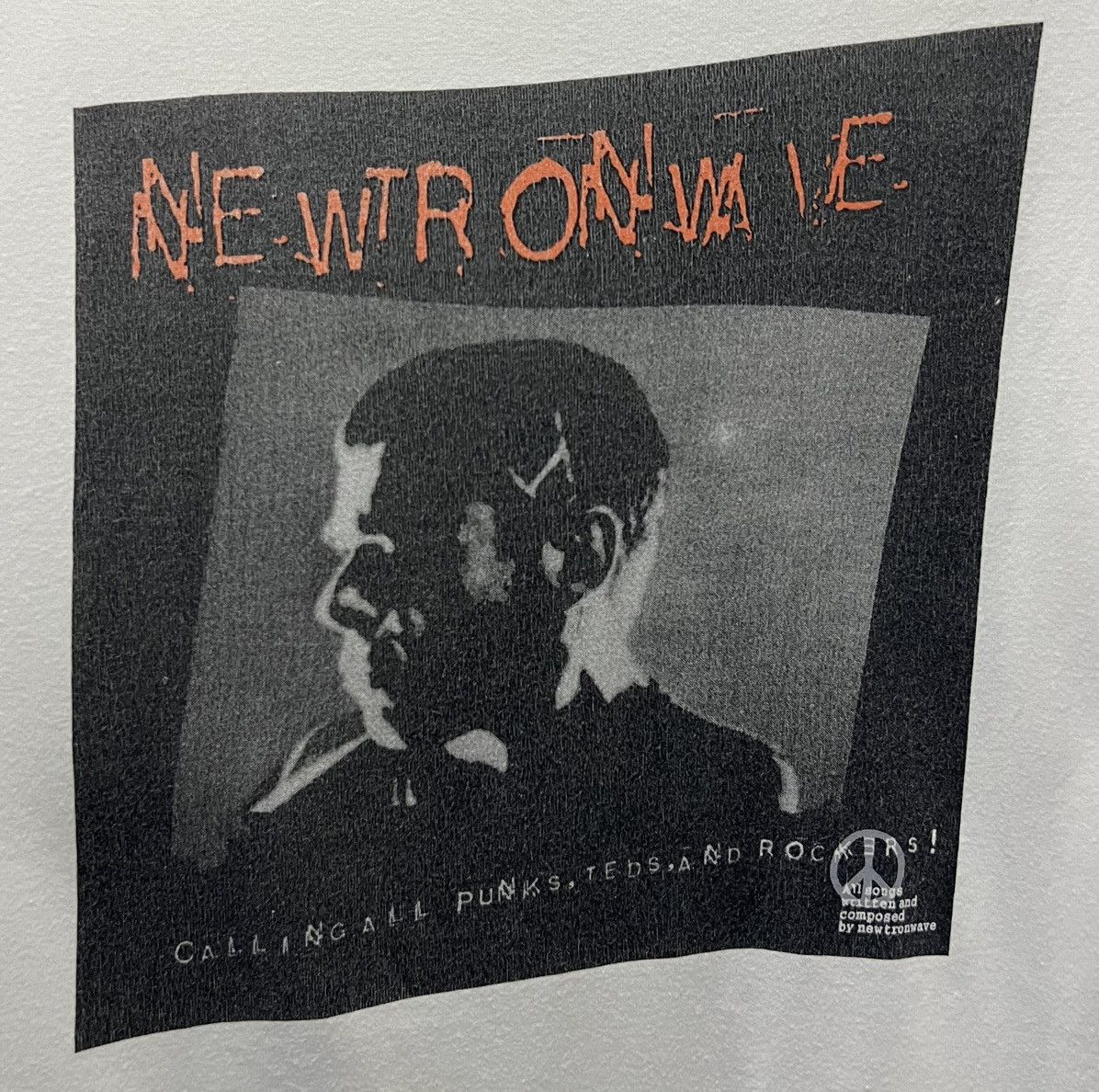 Band Tees × Vintage Newtronwave Calling All Punks, Ted and Rockers Short Sleeve Size US XL / EU 56 / 4 - 3 Thumbnail