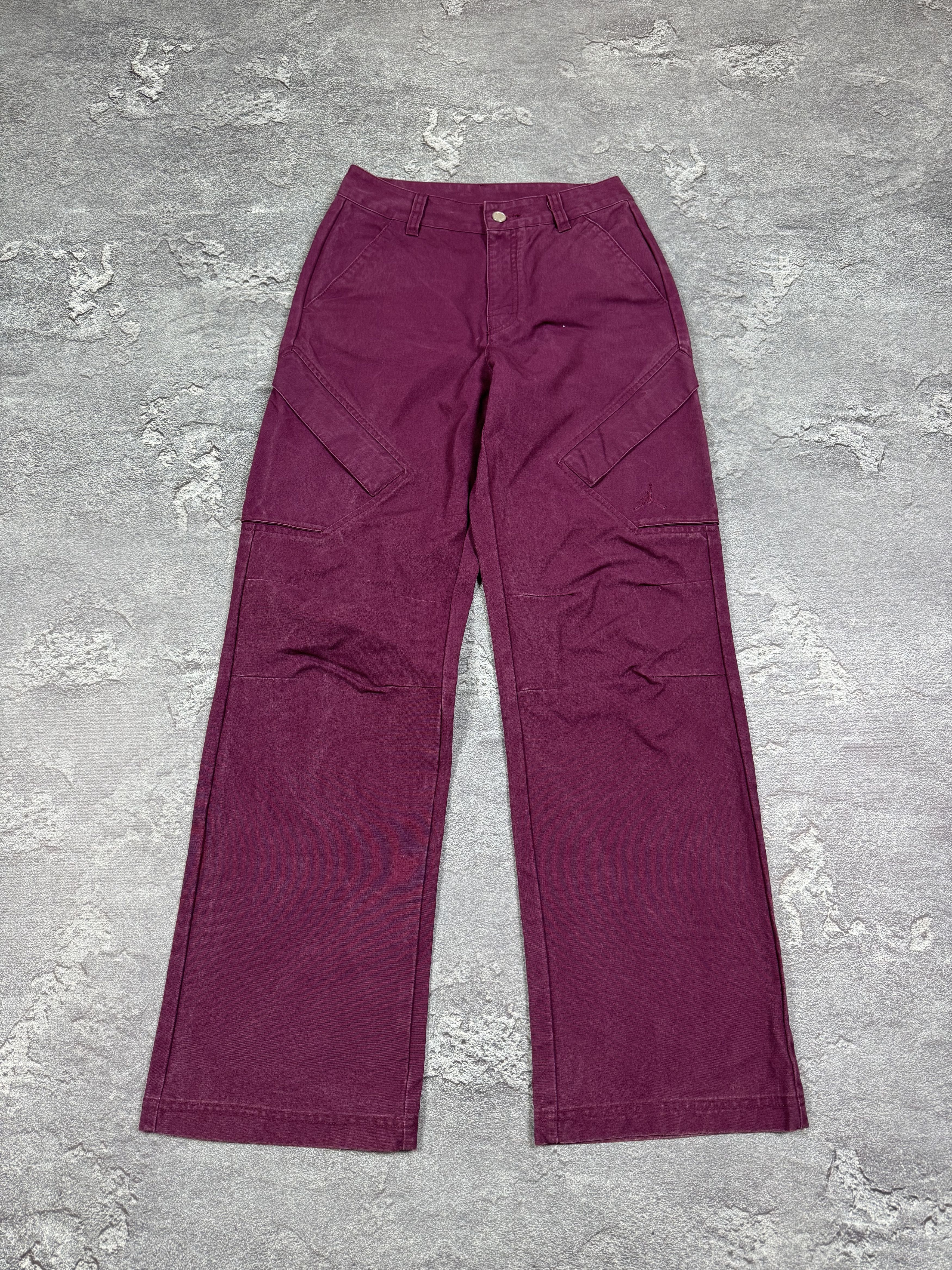 Jordan Brand Y2K Jordan 2000s Chicago Flare Bootcut Straight Pants Sz XS Size 30" / US 8 / IT 44 - 2 Thumbnail