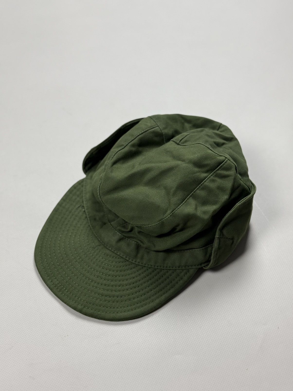 Vintage Vintage Swedish Army Military Earwarmer Flap Ear Cap Hat Size ONE SIZE - 5 Thumbnail