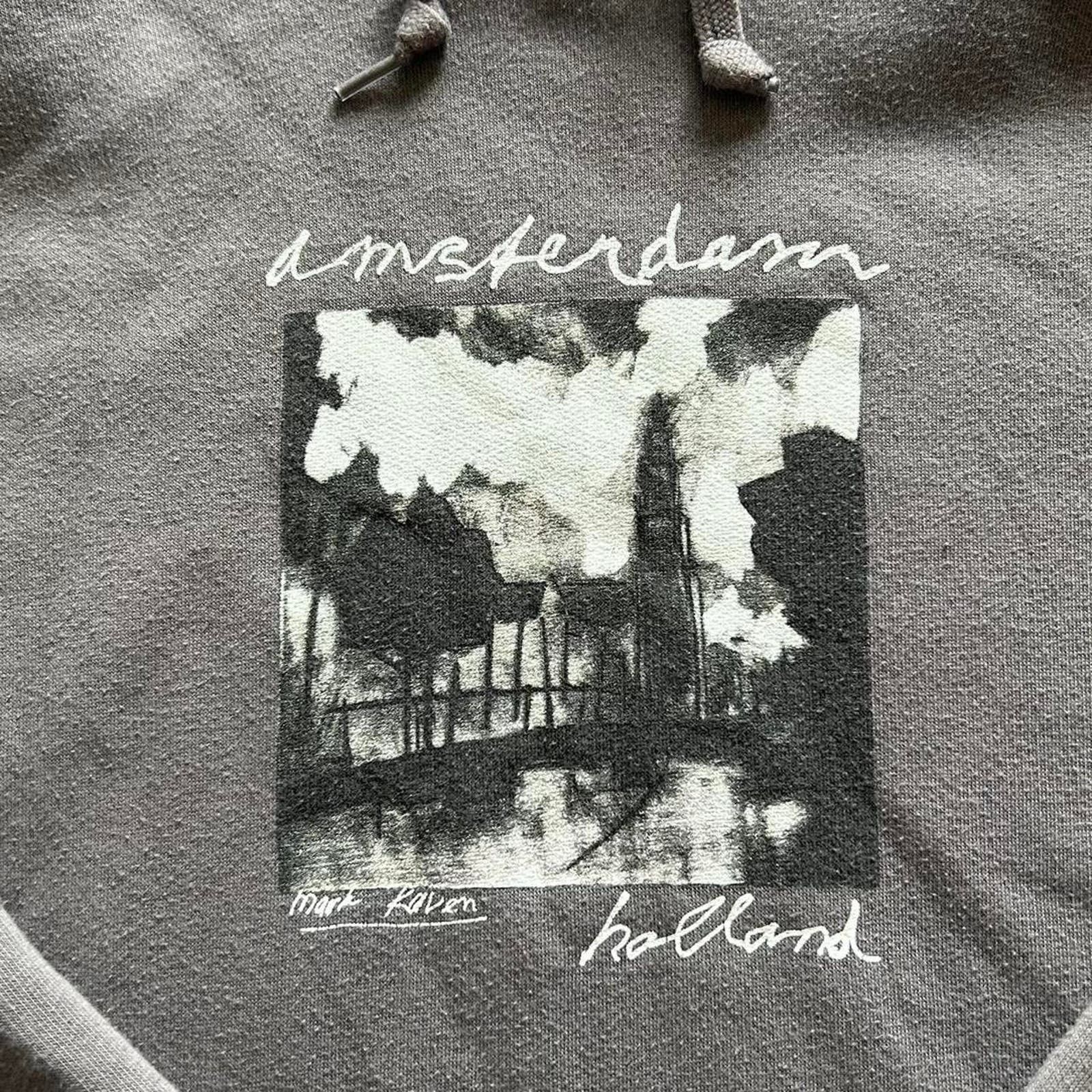 Vintage Amsterdam graphic hoodie Size US M / EU 48-50 / 2 - 3 Thumbnail