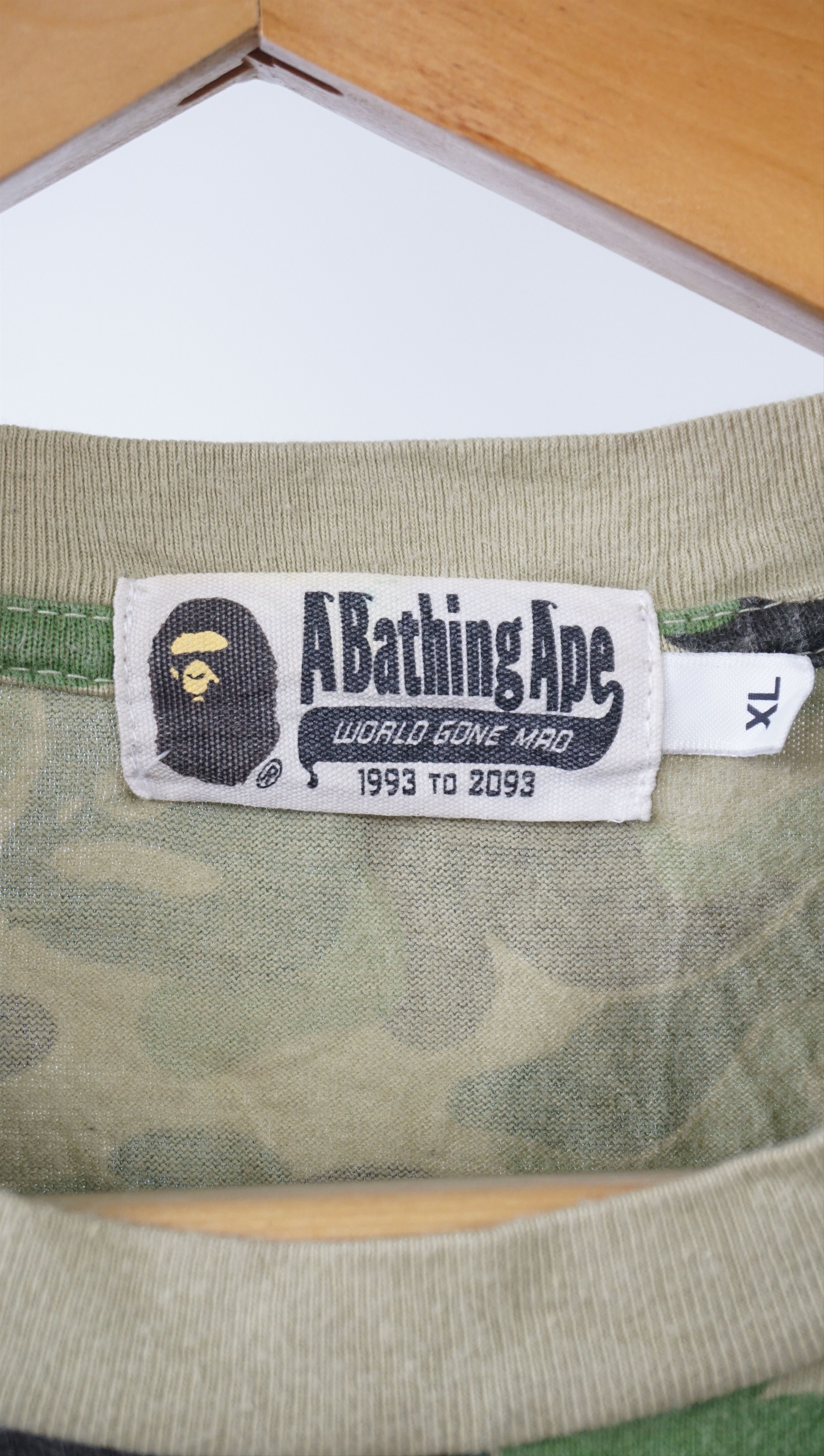 Bape Bape ABC Camo Shark Tee Size US XL / EU 56 / 4 - 4 Thumbnail