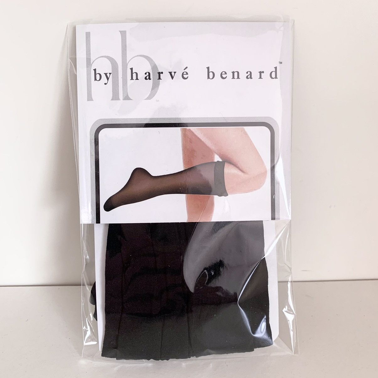 Harve Benard Harve Bernard Sheer black calf stocking socks Size ONE SIZE - 9 Thumbnail