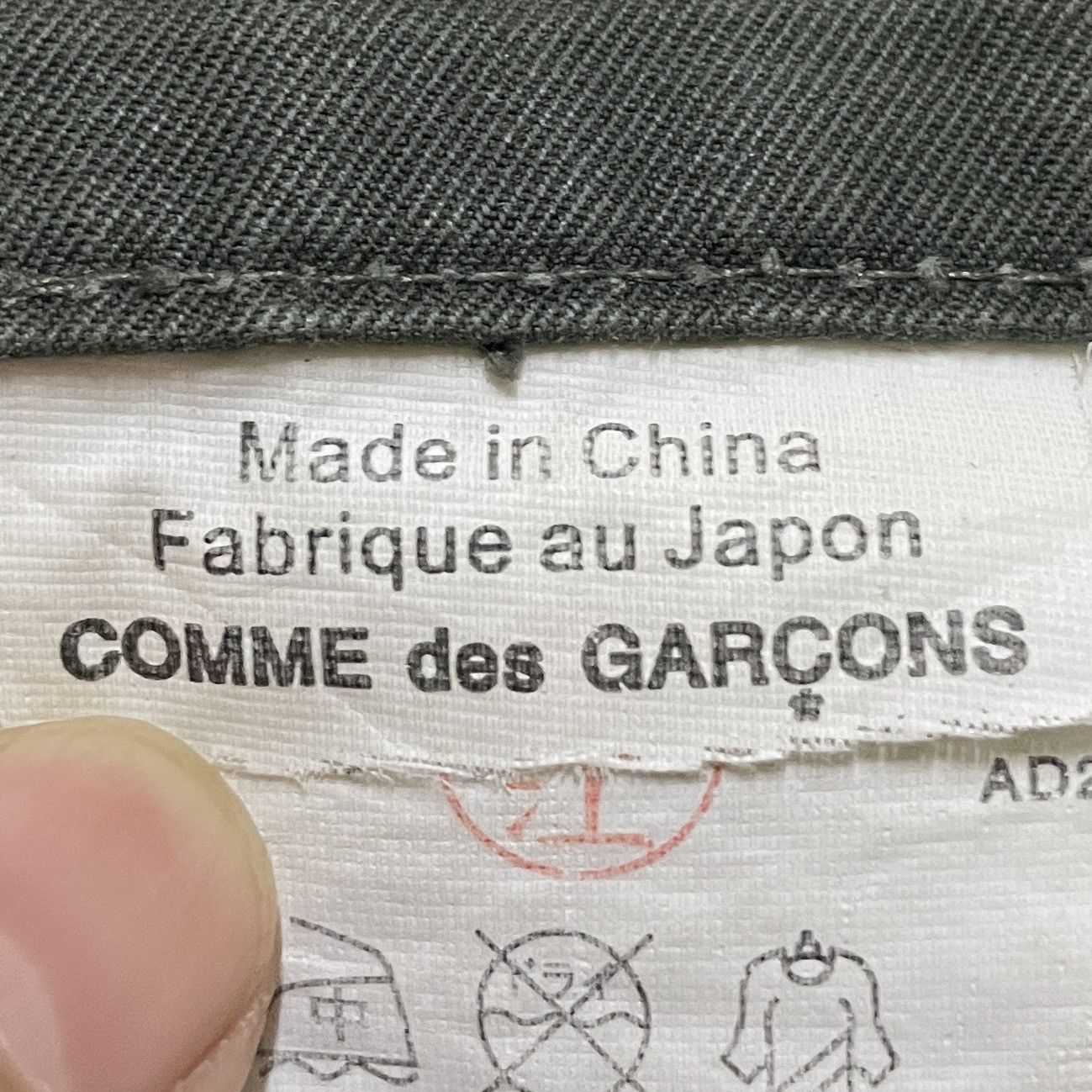 Comme des Garcons Homme Plus Very Rare Vintage Comme Des Garcons Evergreen Pants 2006s Size US 31 - 10 Thumbnail