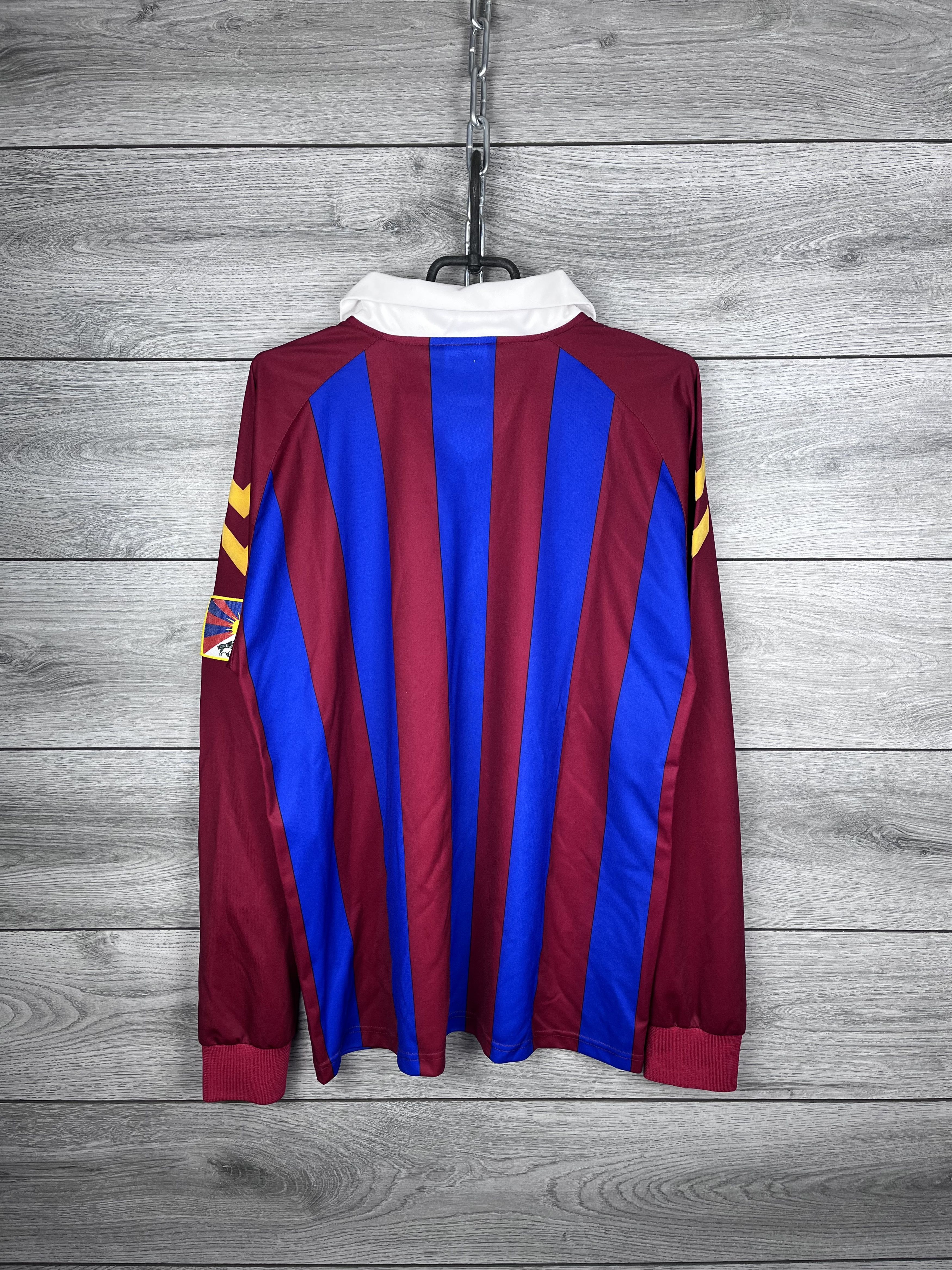 Hummel Vintage Tibet Tibetan 01/02 National Team Jersey Rare Hummel Size US XL / EU 56 / 4 - 13 Thumbnail