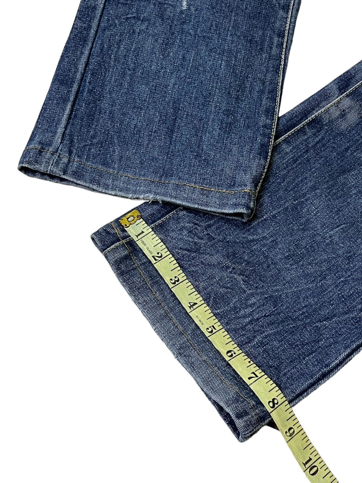 Japanese Brand SICK🔥JAPANESE BRAND OLD ARMY DISTRESSED STYLE DENIM/JEANS Size US 32 / EU 48 - 19 Thumbnail