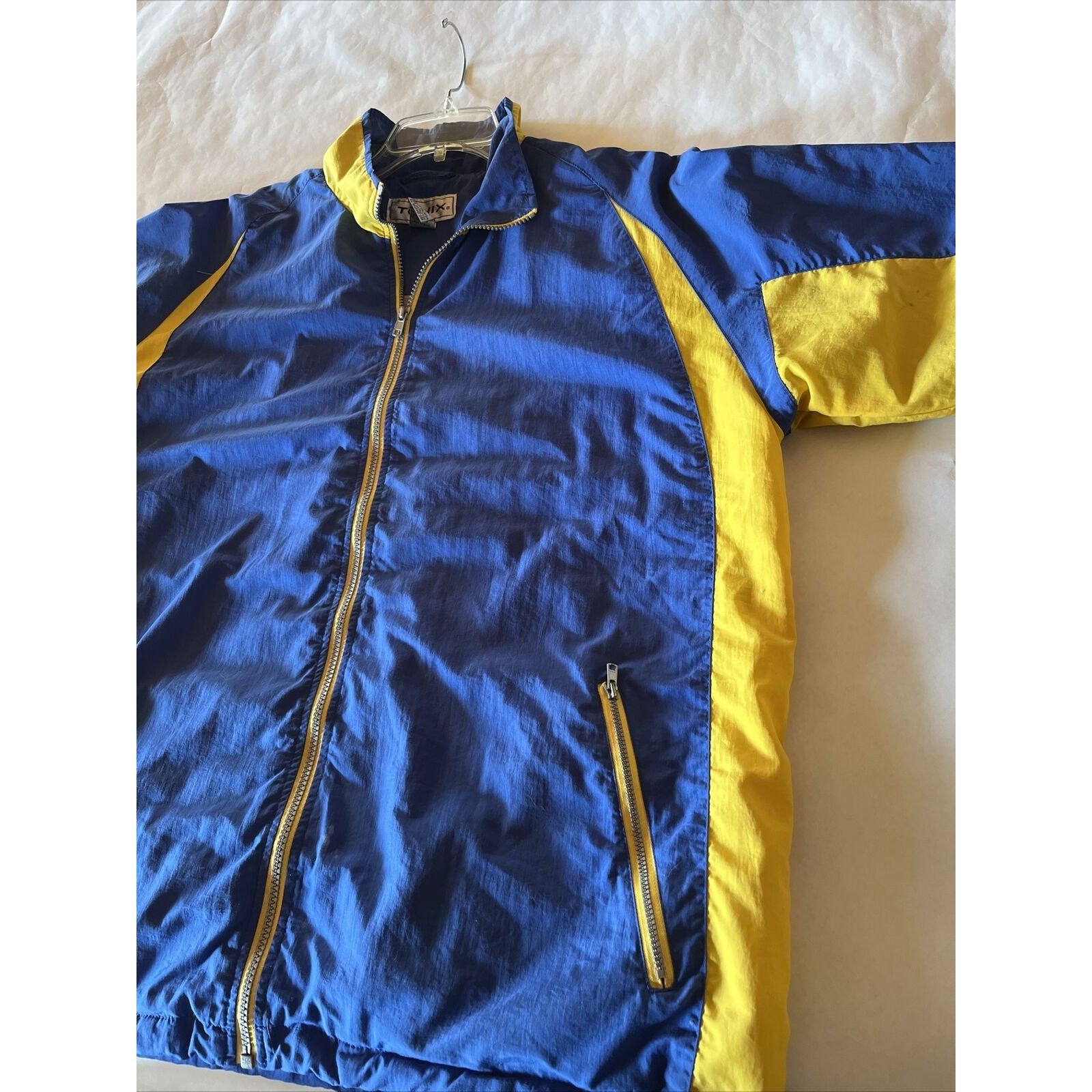 Other Tonix Blue Warm Up Track Jacket Men’s Size L Vintage Yellow Size US L / EU 52-54 / 3 - 11 Thumbnail