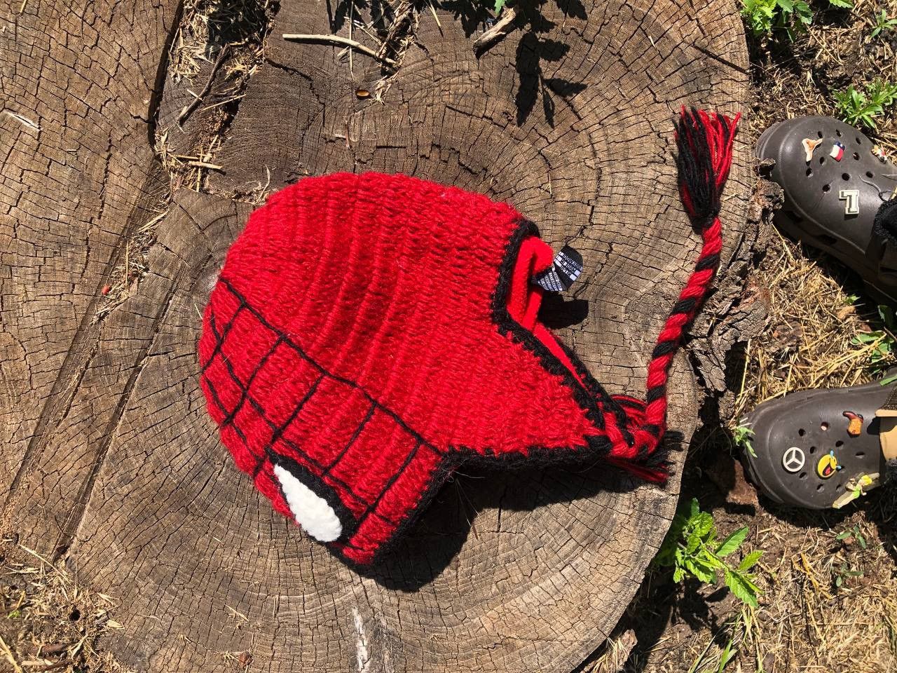 Marvel Comics × Vintage VERY RARE SPIDER MAN COMICS MARCEL HATS KNIT Y2K 90s CAP Size ONE SIZE - 3 Thumbnail
