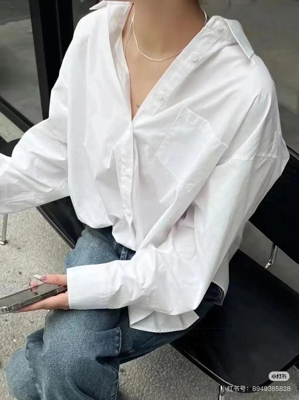 Prada Prada Women's White Shirt. Size S / US 4 / IT 40 - 5 Thumbnail