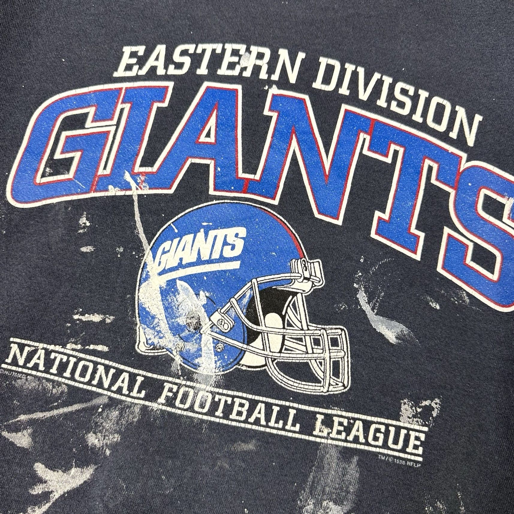 Lee VINTAGELee sport Sweatshirt Mens L Blue New York Giants 90s Distressed Pullover Size US L / EU 52-54 / 3 - 3 Thumbnail
