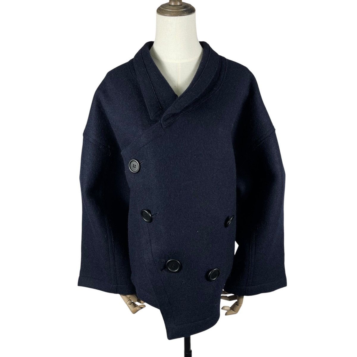 Michiko Koshino Vintage 80s Junko Koshino et Sympathique Jacket Size L / US 10 / IT 46 - 2 Thumbnail