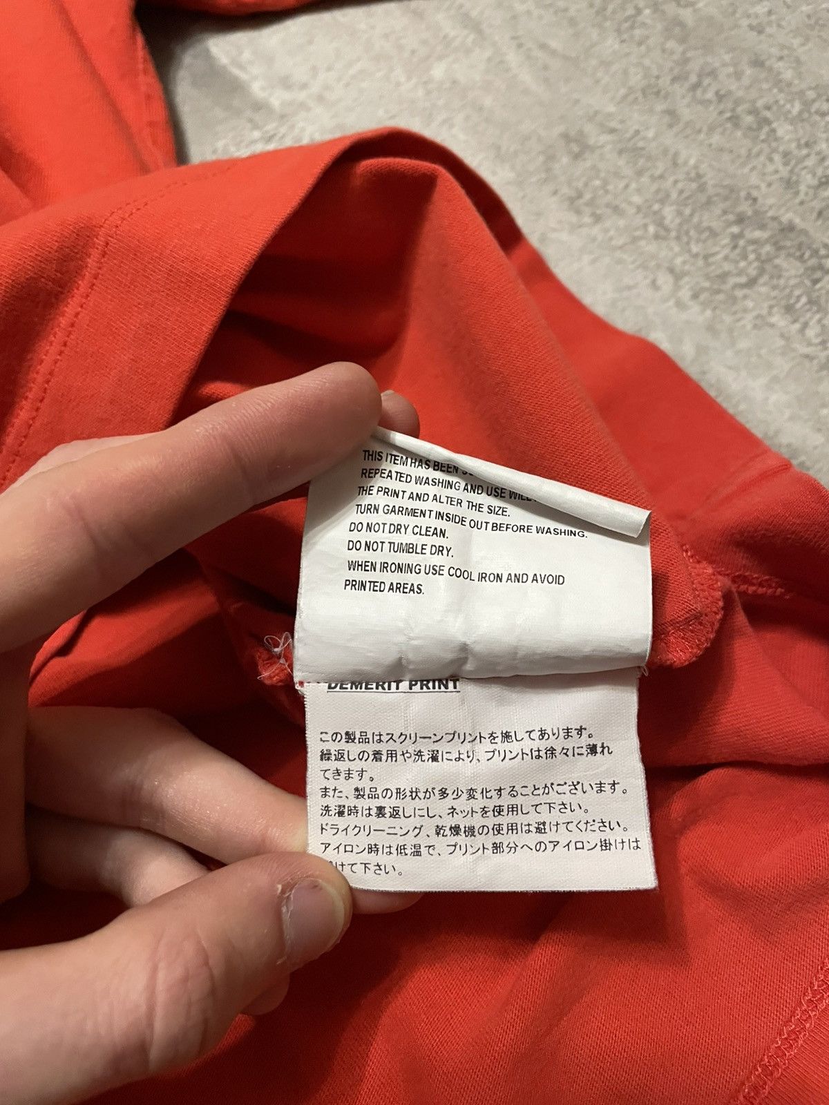 Gosha Rubchinskiy Gosha Rubchinskiy Red Dj Arrow “East Blow” T-Shirt Size US L / EU 52-54 / 3 - 13 Thumbnail