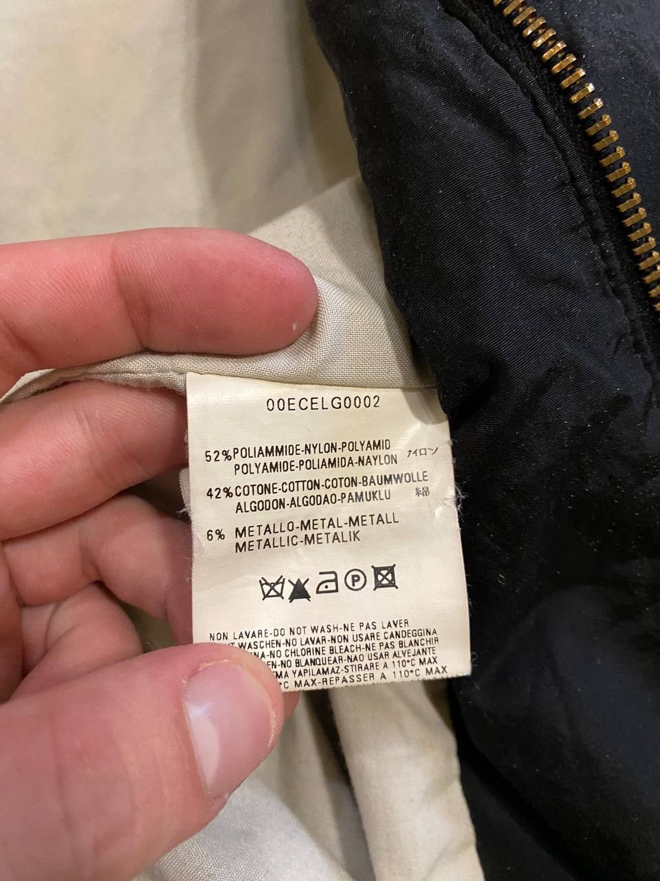 Diesel Drizzle Proof Dark Fashion Bomber Jacket