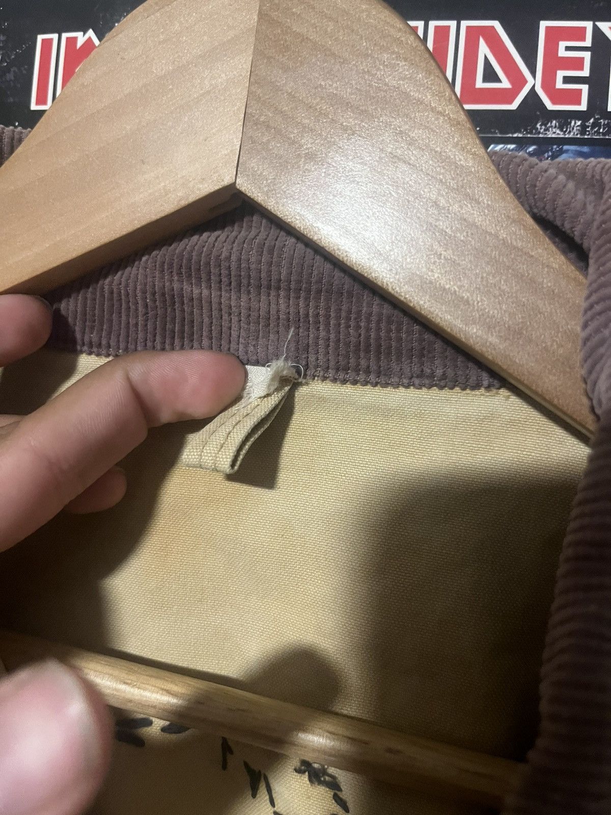 Other Vintage 70’s 80s Tan Heavy duty Thrashed Hunting Duck Jacket Size US XL / EU 56 / 4 - 4 Thumbnail