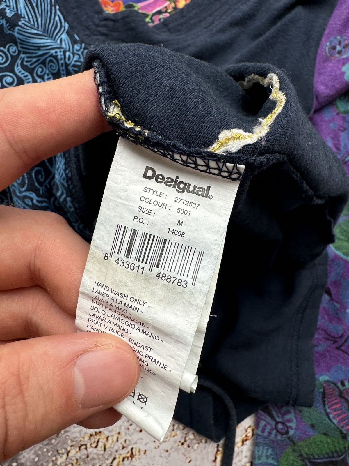 Desigual Desigual Vintage Printed Belted Long Sleeve Size M / US 6-8 / IT 42-44 - 6 Thumbnail