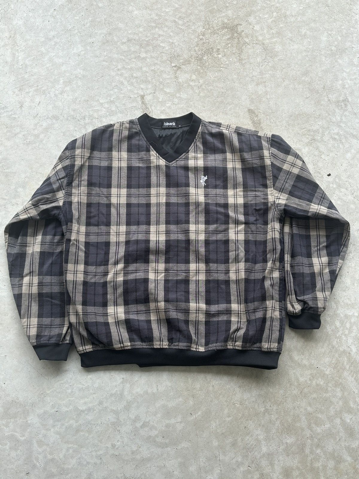 Ashworth Vintage Golf Pullover Size US XL / EU 56 / 4 - 1 Thumbnail