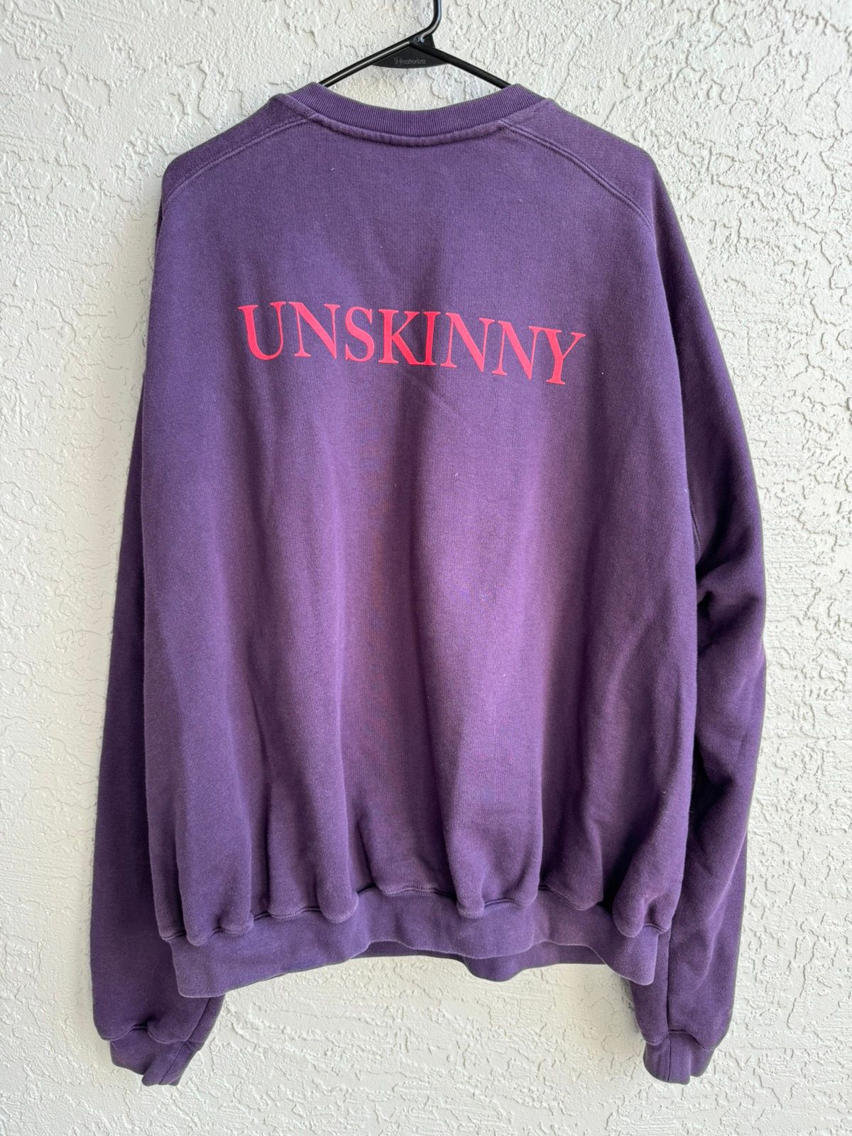 Pre-owned Vetements Unskinny Sweatshirt Fw17 In Purple