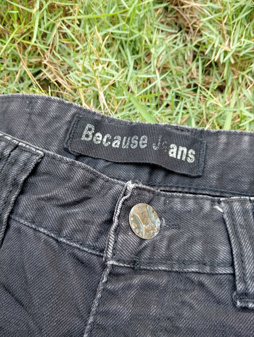 Japanese Brand VINTAGE JAPANESE BECAUSE JEANS Size US 32 / EU 48 - 6 Thumbnail