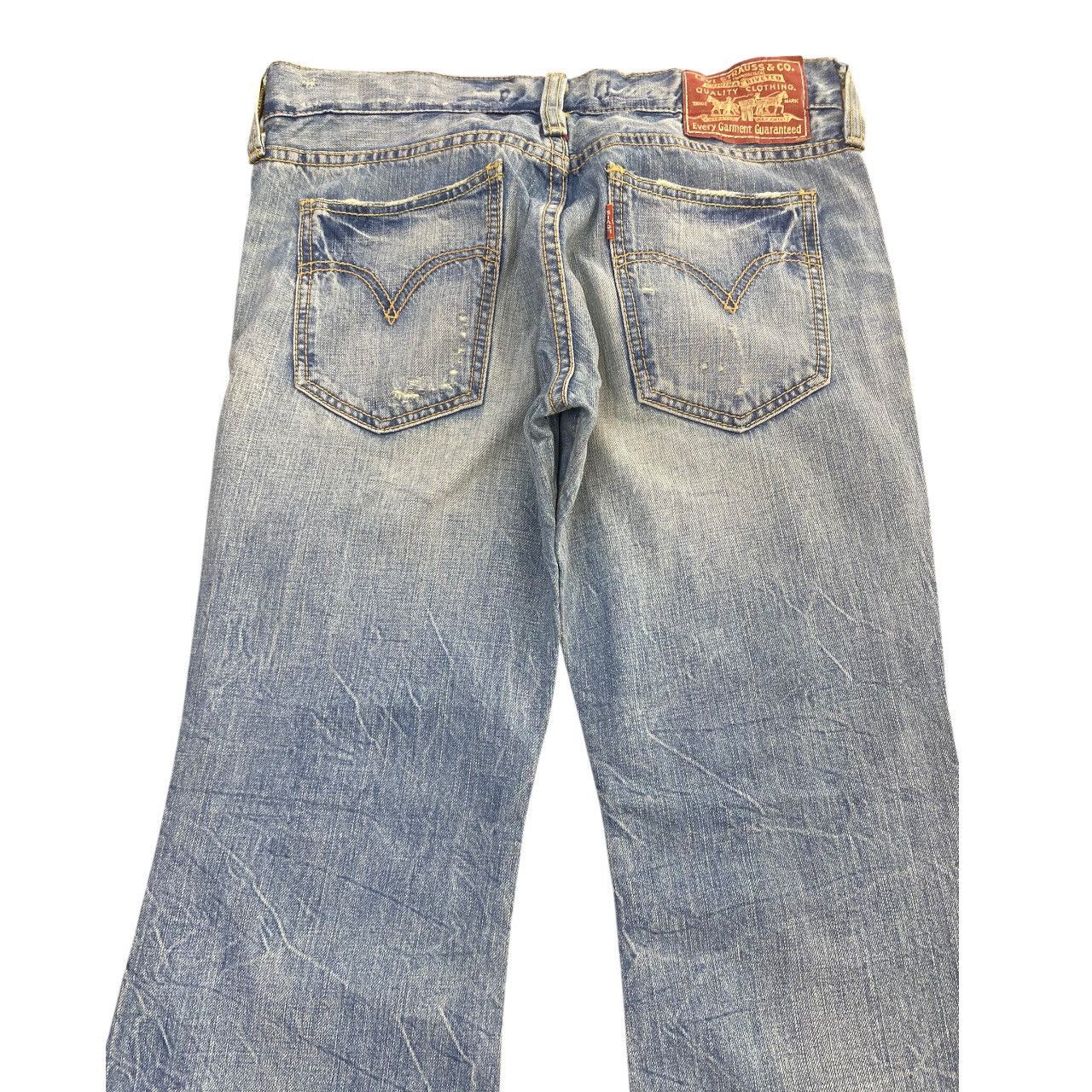 Levi's Vintage Levi’s Thunder Light Wash Style Flare Jeans Size US 30 / EU 46 - 4 Thumbnail