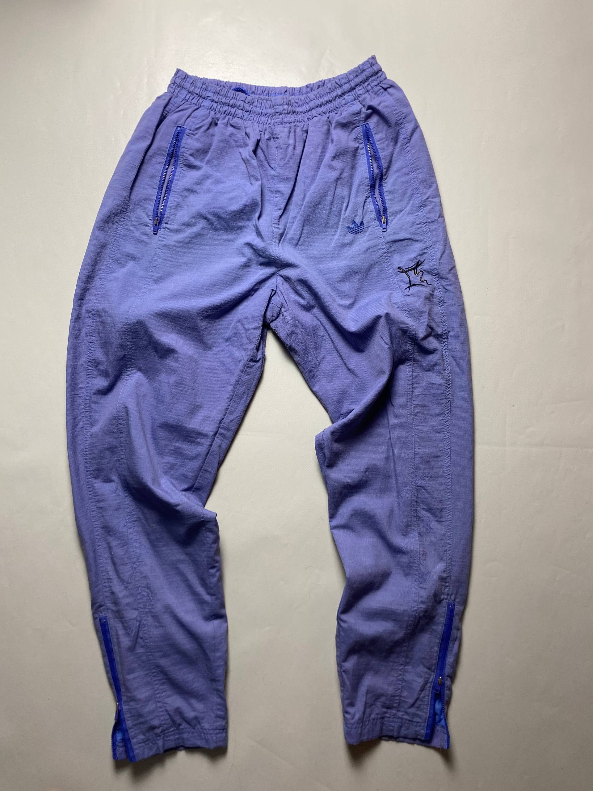 Adidas Vintage Adidas 80's Sweatpants Stefan Edberg Size US 32 / EU 48 - 4 Thumbnail