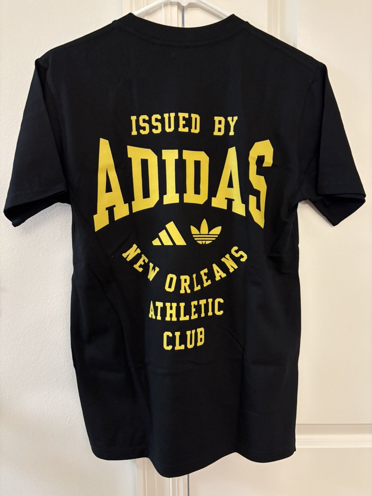 Adidas RARE - 25’ Adidas Super Bowl New Orleans NOAC Black Shirt S Size US S / EU 44-46 / 1 - 1 Thumbnail