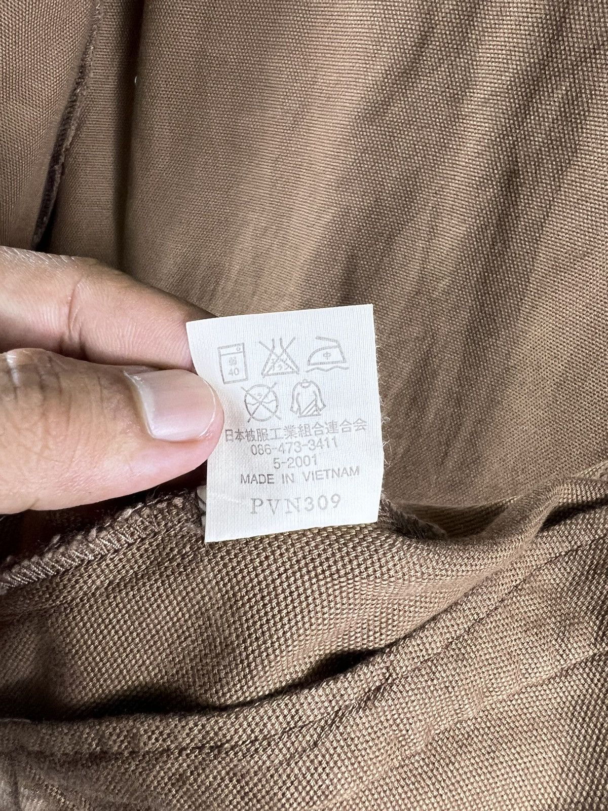 Hysteric Glamour × Japanese Brand Wood Man Duck Canvas Workers jacket - Ll Size US M / EU 48-50 / 2 - 10 Thumbnail