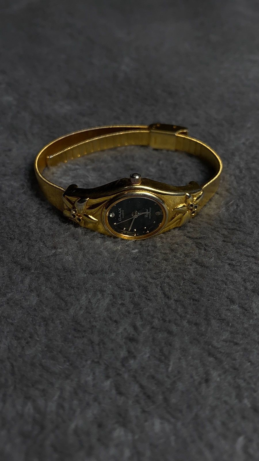 Japanese Brand × Jewelry × Vintage Futuristic Vintage Japan Omax Bracelet Watch Work 100% Size ONE SIZE - 1 Thumbnail