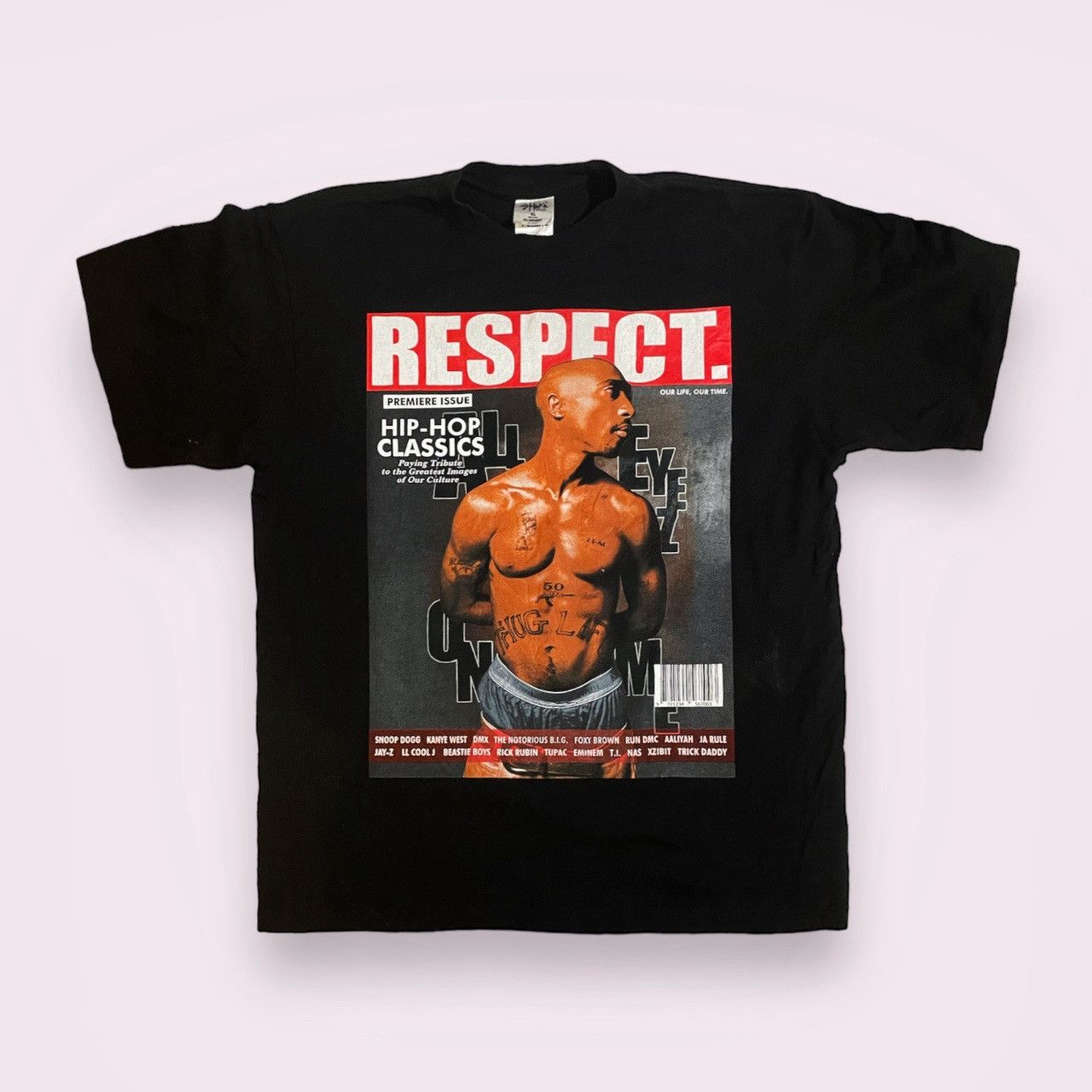 Shaka Wear Respect Tupac Shakur Tee