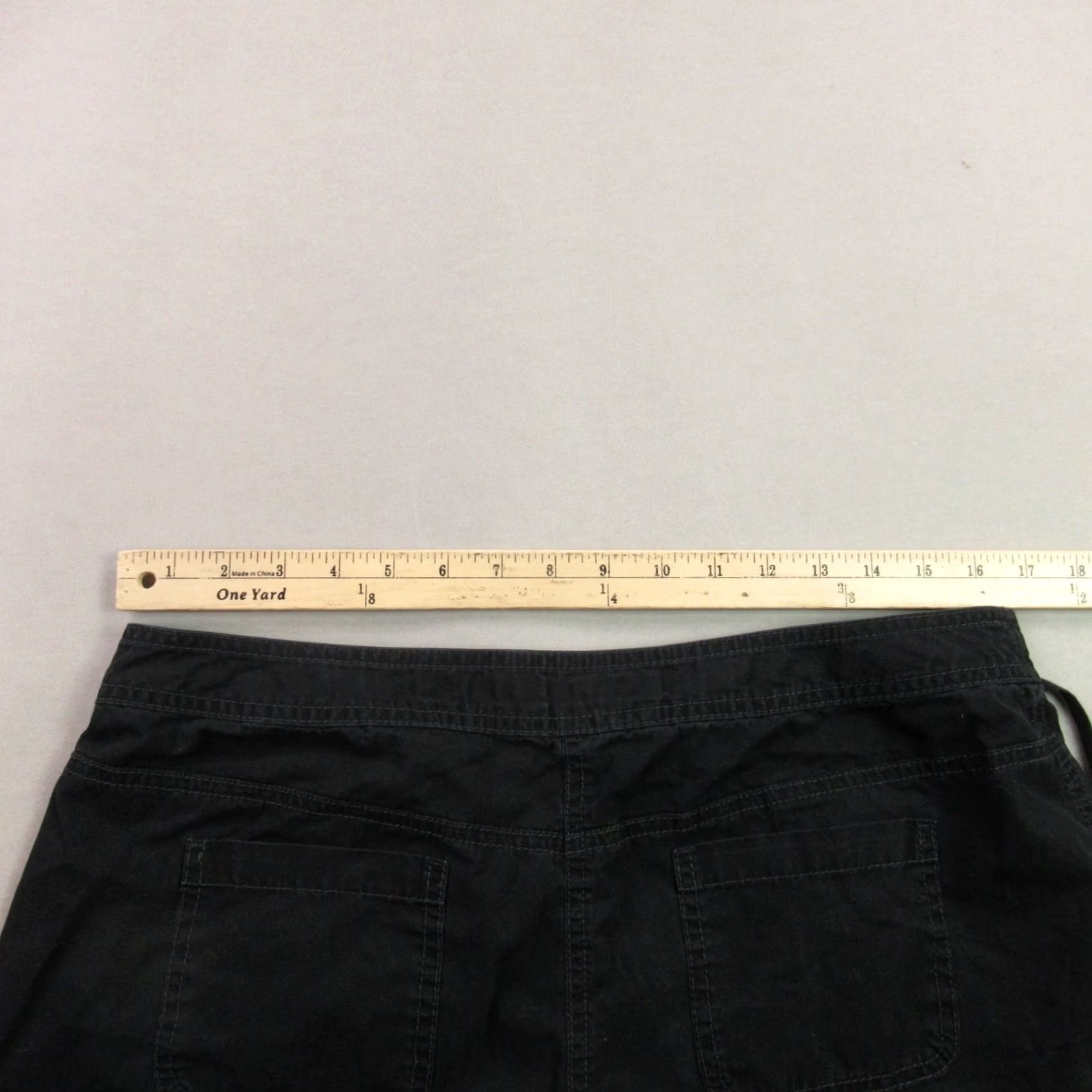 J. Jill J Jill Shorts 14 Black Casual Chino Outdoors Lightweight Pockets Womens Size 36" / US 14 / IT 50 - 7 Thumbnail