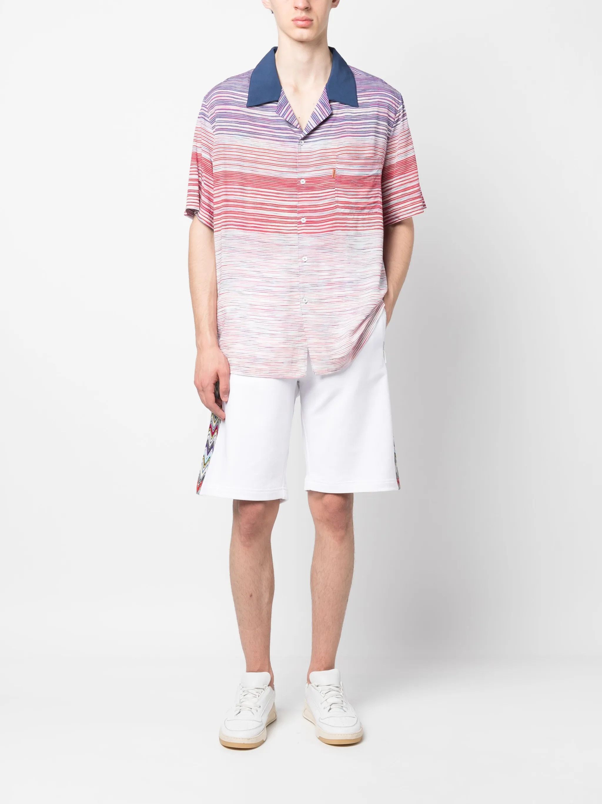 Missoni o1y0225 Short in White Size US 30 / EU 46 - 5 Thumbnail