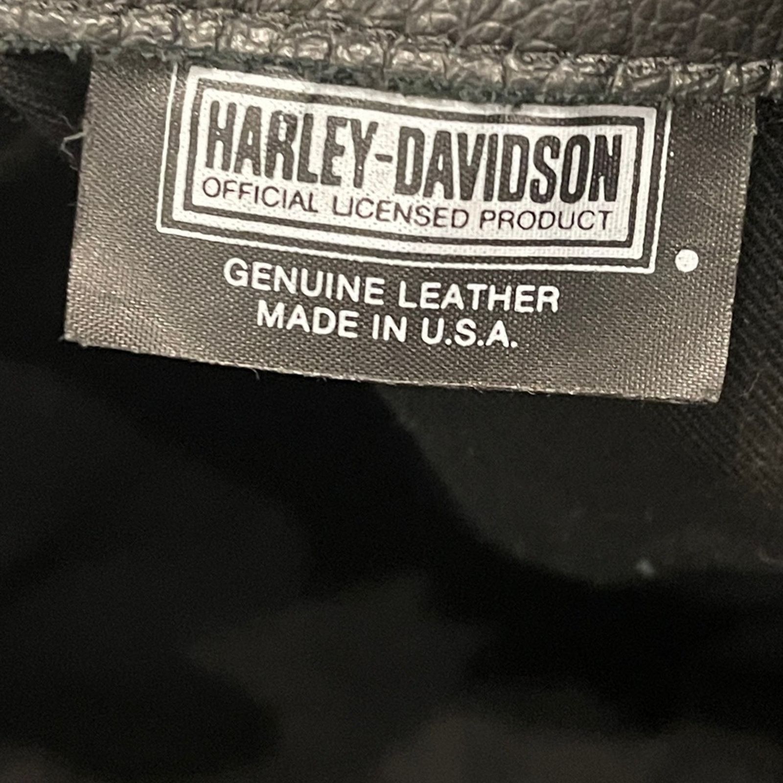 Harley Davidson Harley-Davidson women's black genuine leather purse Size ONE SIZE - 10 Thumbnail