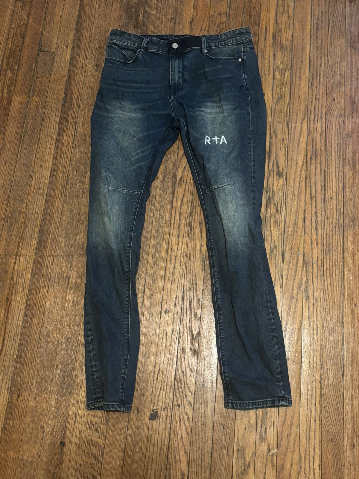 Rta Dark Blue RTA Jeans Size US 34 / EU 50 - 1 Thumbnail