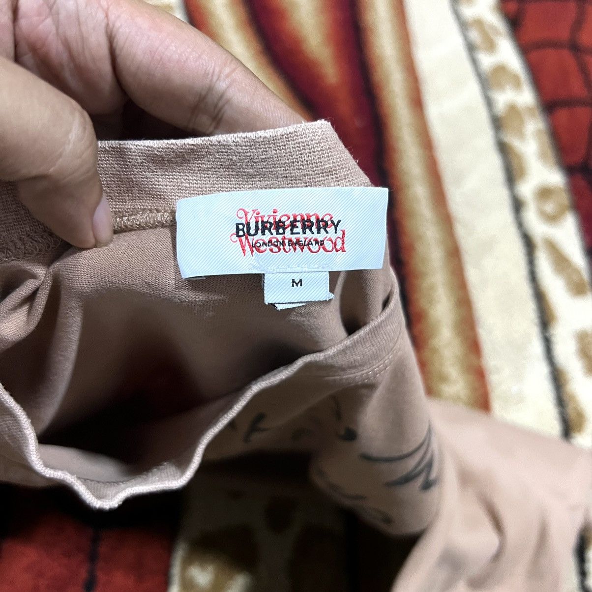 Vivienne Westwood Vintage BURBERRY X Vivienne Westwood Cool Earth Design Shirt Size US L / EU 52-54 / 3 - 8 Thumbnail