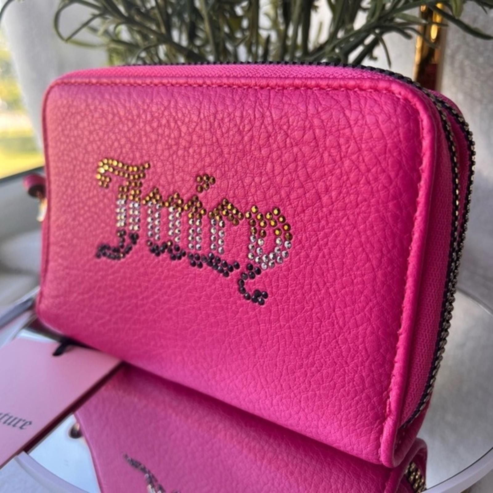 Juicy Couture Juicy Couture Pink Breaking The Rules Wallet NWT Size ONE SIZE - 1 Thumbnail