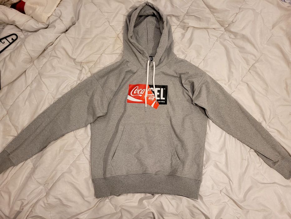 Diesel Diesel x Cocacola Gray hoodie Grailed