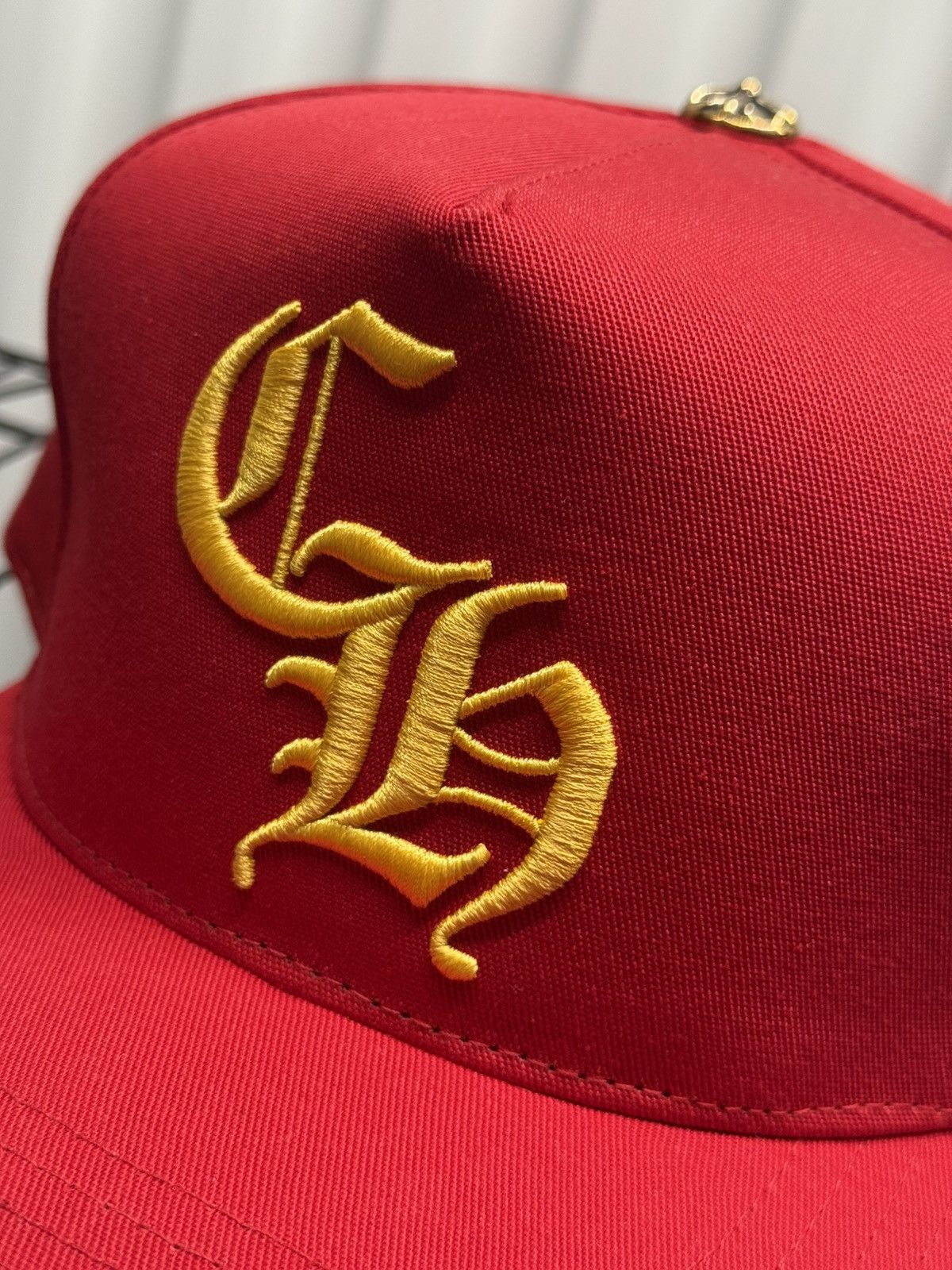 Chrome Hearts Chrome Hearts CH hat red/yellow Size ONE SIZE - 2 Thumbnail