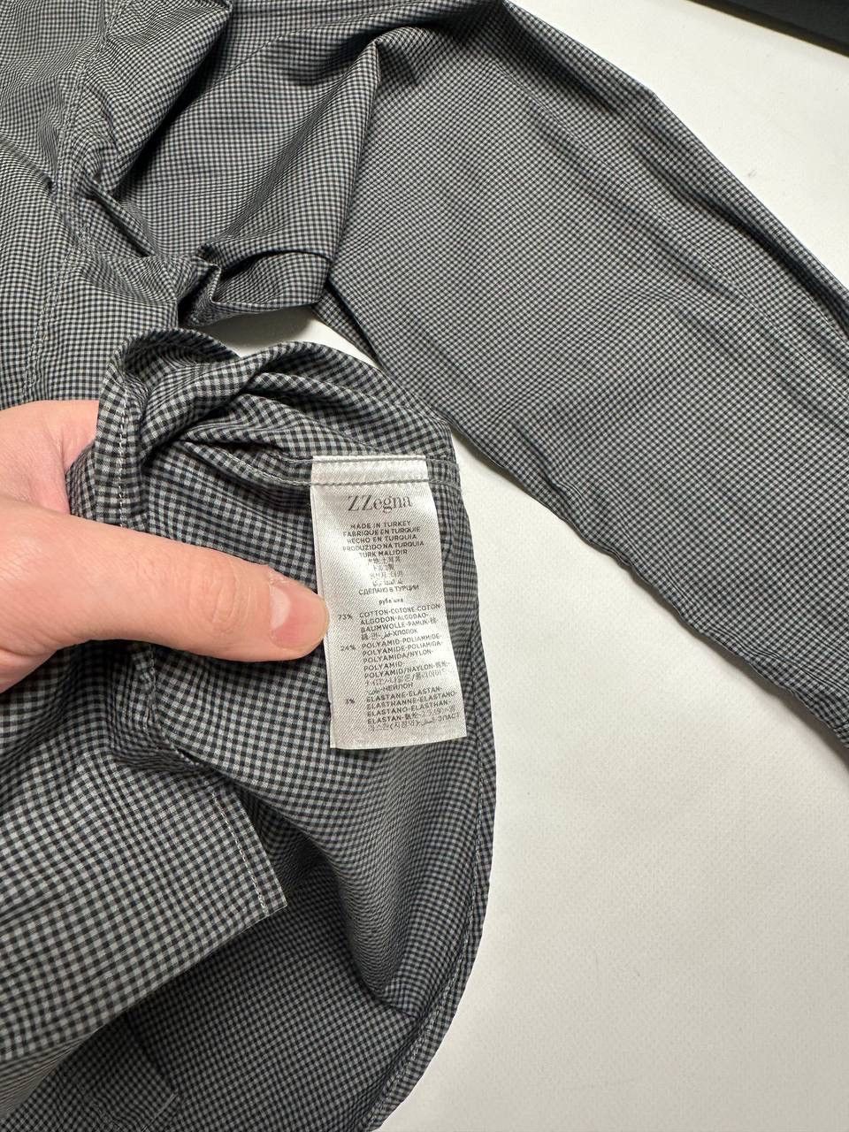 Z Zegna Z Zegna luxury Old Money Style Button Up Shirt Size US L / EU 52-54 / 3 - 6 Thumbnail